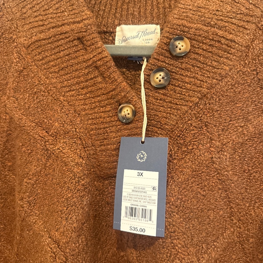Universal thread 3x sweater NWT - image 2